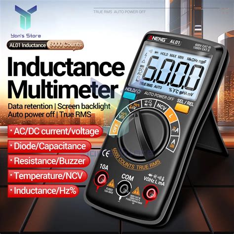 Multimètre numérique à inductance capacité et résistance Test et Avis