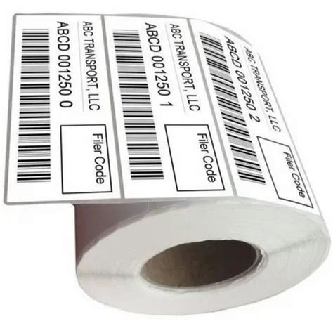 Paper Printed Barcode Label Size X Inch At Rs Roll In Surat