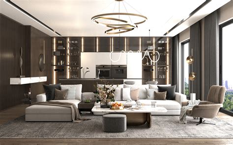 Living Room Behance