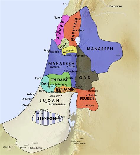 The 12 tribes of Israel history is given in the Old Testament.