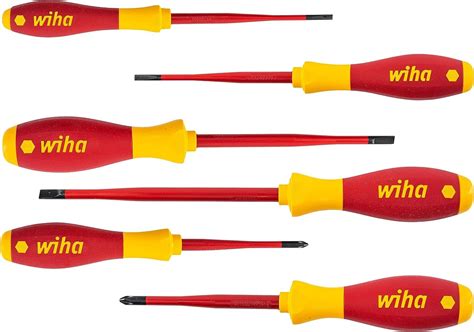 Wiha Wha Vde Slotted An Phillips Slim Fix Screwdriver Set