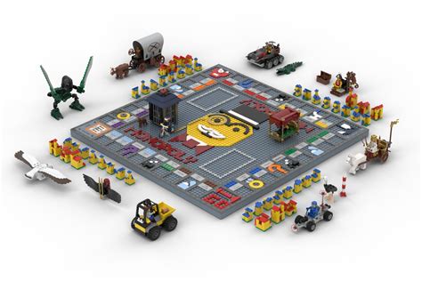 Lego Ideas Lego Themed Monopoly Board Game