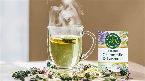 Find Peace With Chamomile And Lavender Tea Traditional Medicinals