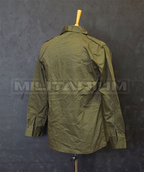 Рубашка в милитари стиле Olive m5452.