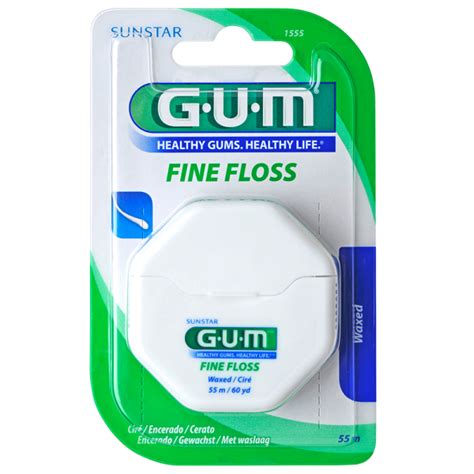 GUM FIL DENTAIRE FINE FLOSS CIRE REF 1555 Angel Care Maroc