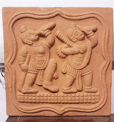 3d Finish Srejonee Designer Terracotta Wall Tiles 6 X6 Size 0 5x0 5