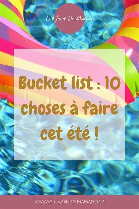 Bucket List 10 choses à faire cet été Disneyland Paris Bucket List