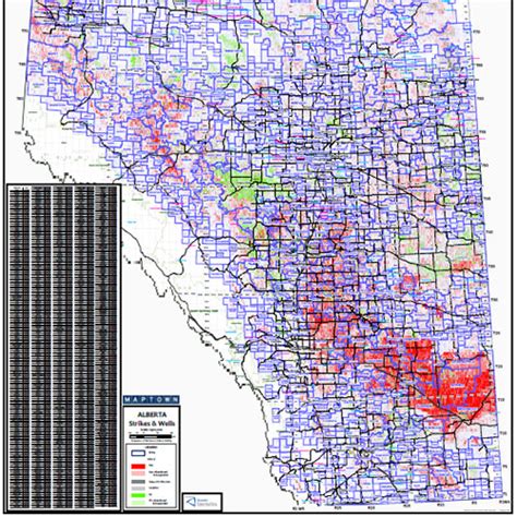 Oil And Gas Planning Maps Divestco Geoscience Ltd