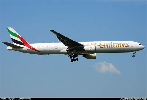 A Ems Emirates Boeing H Photo By Darren Varney Id