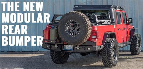 JT Rear Bumper Vanguard Jeep Gladiator 2020 Jeep Gladiator