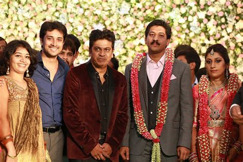 Dileep And Shivaraj Kumar Daughter Nirupama Marriage Photos