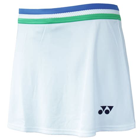 Yonex Yob20125 Womens Skirt White Direct Badminton