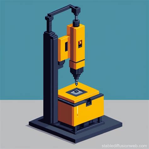 Big Drill Machine | Stable Diffusion Online