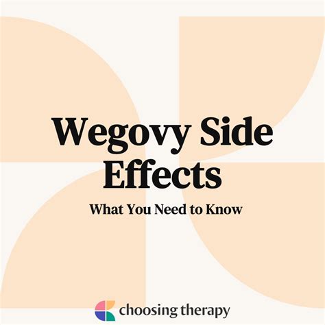 Side Effects of Wegovy & How to Manage Them