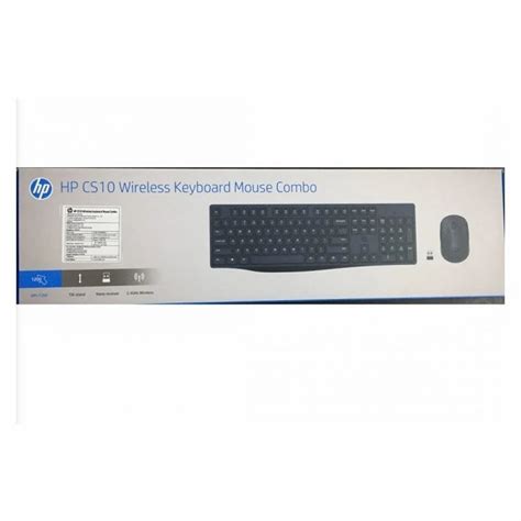 Hp Cs Wireless Keyboard Mouse Combo At Rs Piece Keyboard