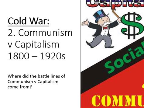 Capitalism Vs Communism Poster