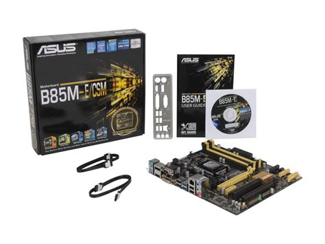 ASUS B85M E CSM LGA 1150 Micro ATX Intel Motherboard Newegg