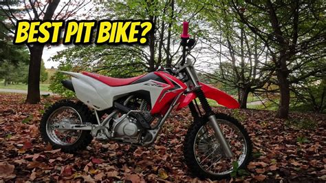 The CRF125F The BEST PIT BIKE Here S Why YouTube