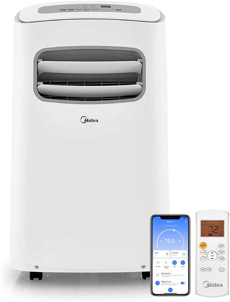 Midea 12 000 Btu Doe 6 500 Btu Sacc Portable Air Conditioner Cools