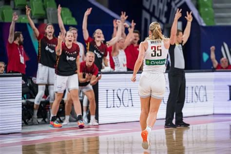 Eurobasket F Minin Sensationnelle La Belgique Crase La Serbie Et