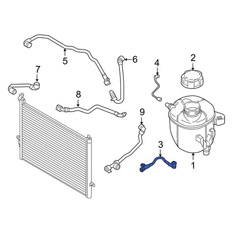 Bmw Oe Engine Coolant Overflow Hose