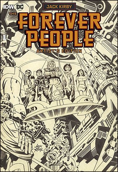 Jack Kirby Forever People Artist’s Edition Buds Art Books