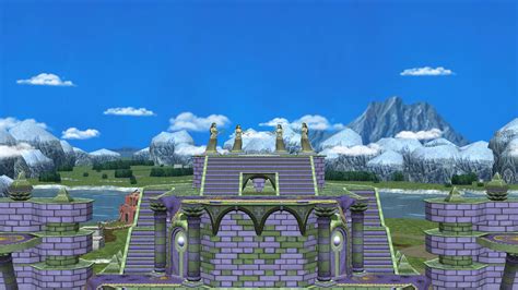 Artstation Golden Sun Venus Lighthouse Stage For Super Smash Bros Brawl