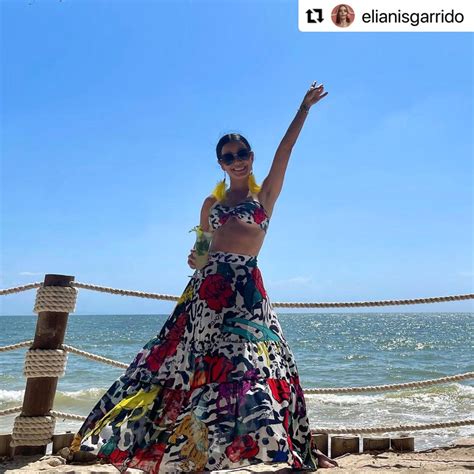Elianis Garrido Pos En Bikini Junto Al Atardecer Y Enamor A Muchos Vibra
