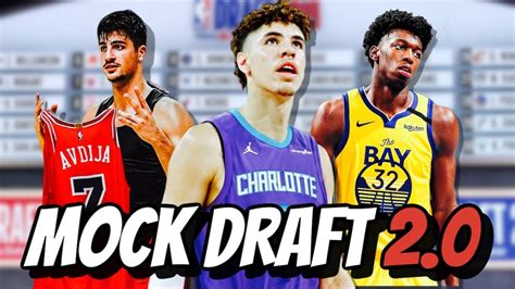 2020 Nba Mock Draft 20 Youtube