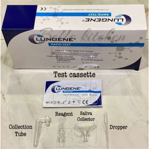 Promo Saliva Antigen Test Kit Saliva Original Lungene Diskon Di