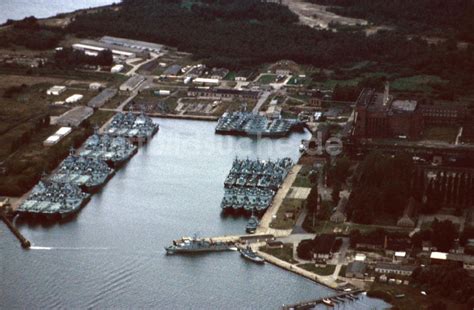 Peenem Nde Aus Der Vogelperspektive Der Hafen Von Peenem Nde