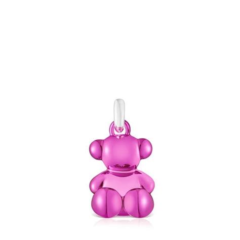 Dije Oso De Acero En Color Rosa Bold Bear TOUS