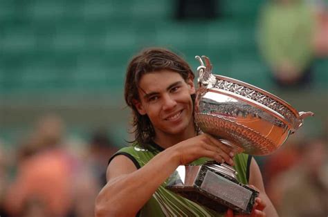 Caf Tipo Delantero Corchete Primer Roland Garros Nadal Secretario