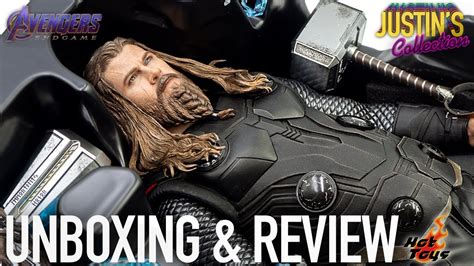 Hot Toys Thor Avengers Endgame Unboxing Review YouTube