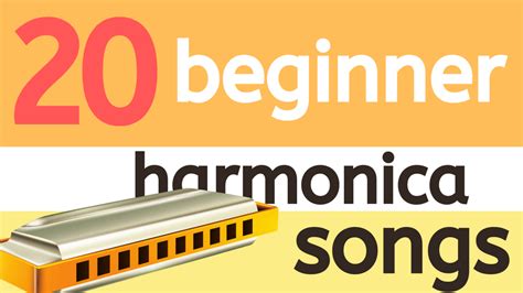 20 Easy Harmonica Songs For Beginners With Tabs Learntheharmonica