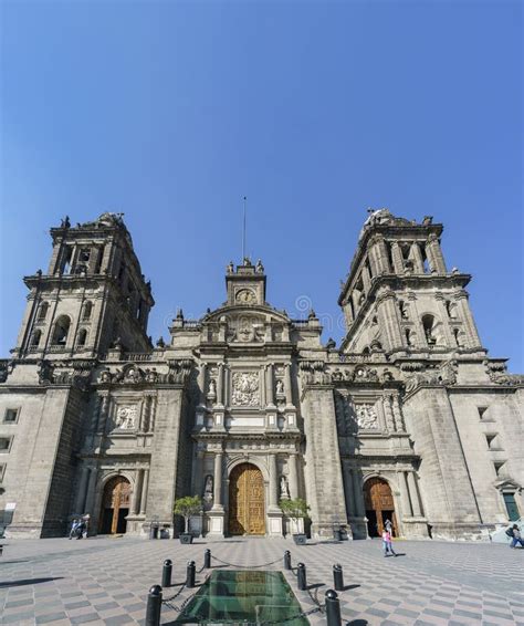 La Cattedrale Storica Del Metropolitan Di Città Del Messico Fotografia