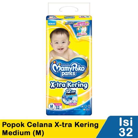 Mamypoko Pants Xtra Kering Pampers Mamy Poko M32 Celana Lazada Indonesia