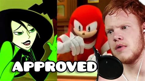 Knuckles Approves Childhood Crushes Reaction Youtube