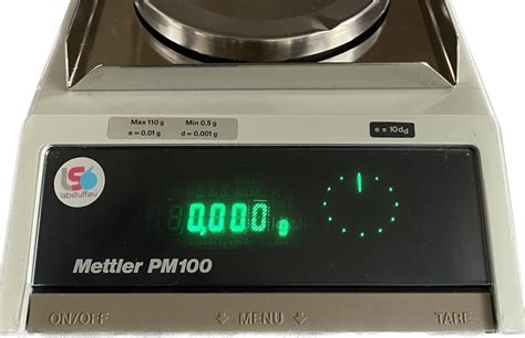 Labstuff Eu Mettler Toledo PM100 Precision Balance 110g 0 001g