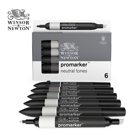 Promarker Winsor Newton Set Da Pennarelli Serie Neutral Tones