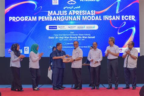 Majlis Apresiasi Program Pembangunan Modal Insan ECER ECERDC