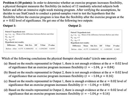 Solved Problem 6 10 Points In Order To Determine Whether