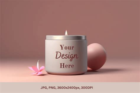 Candle Jar Mockup Soy Candle Mockup Graphic By Designhub Creative