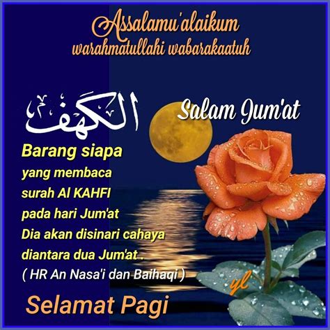 Ucapan Salam Jumaat Dan Selamat Pagi Pin By Has On Salam Jumaat Isnin