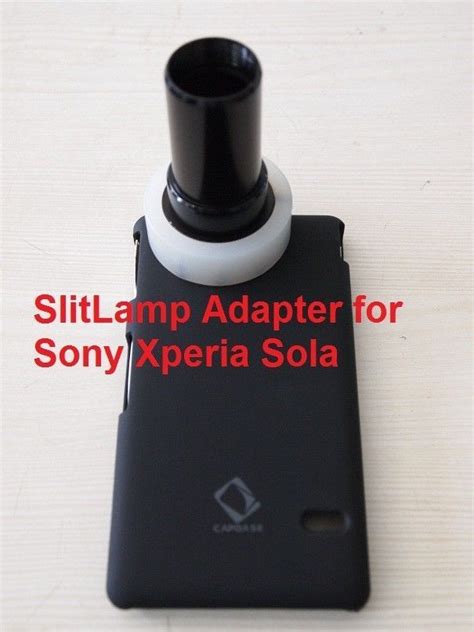 Slit Lamp Adapter For Sony Xperia Sola With Best Quality Mars