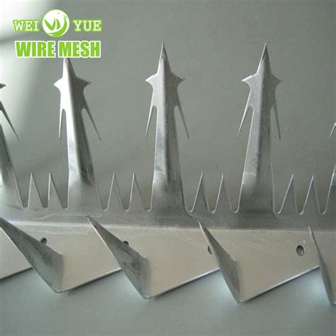 Metal Anti Climb Wall Spike Razor Security Spike For Fence China