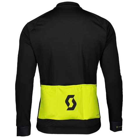 RC WARM L S NEGRO AMARILLO MAILLOT MANGA LARGA SCOTT 271569 RG Bikes