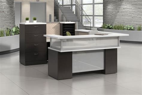 Zira Laminate Office Reception Desks Houston Office Furniture