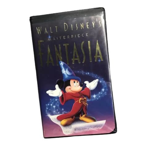 Walt Disney S Masterpiece Fantasia Vhs Disney Classic Animated