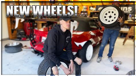 Bagged Miata Gets New Wheels Gone Wrong Youtube